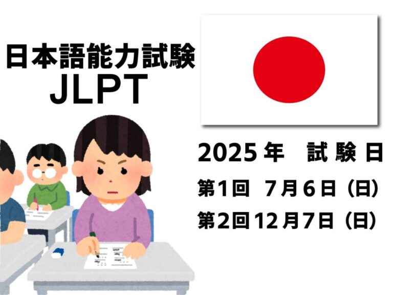 2025年 日本語能力試験（JLPT）の実施日程が発表されました アジアクリエーション協同組合