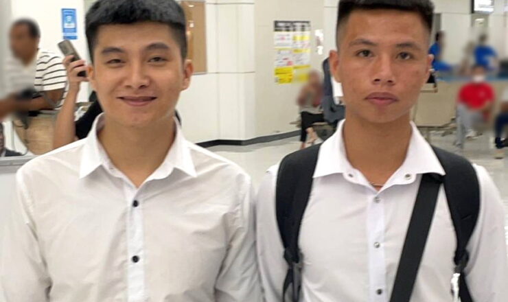 ベトナム人技能実習生2名が入国しました